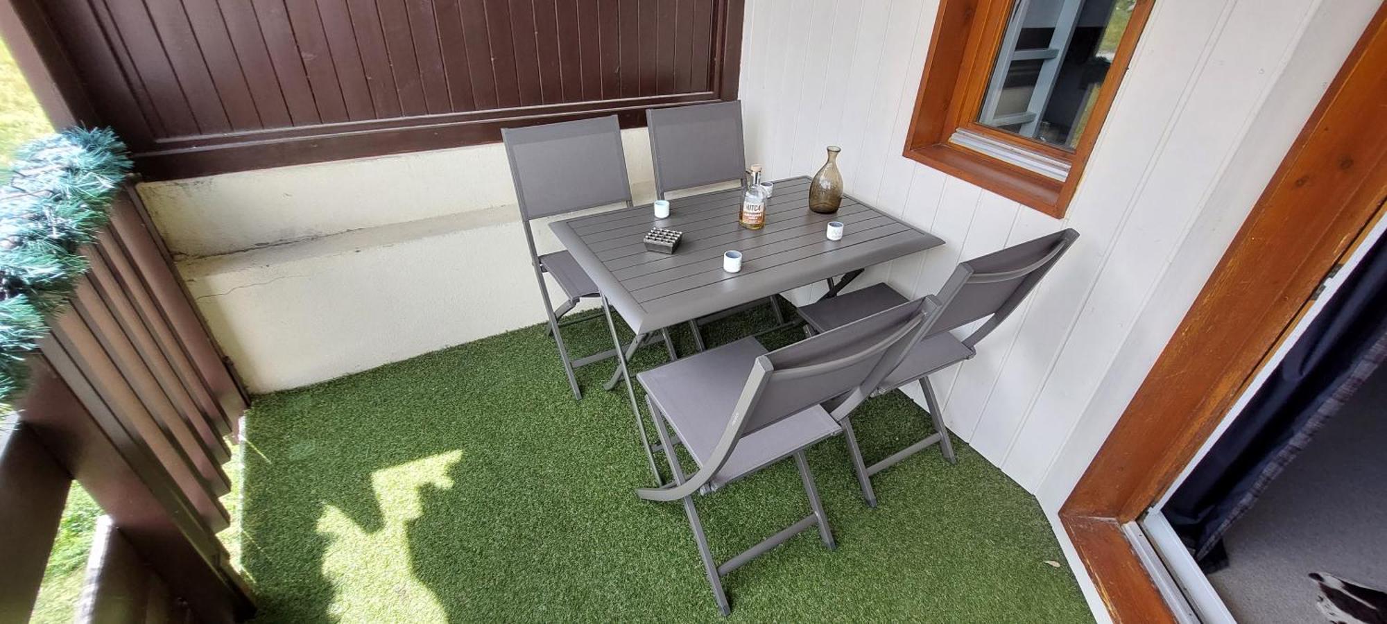 40M2 - Ski Aux Pieds - La Tania - Parking Couvert Exterior foto